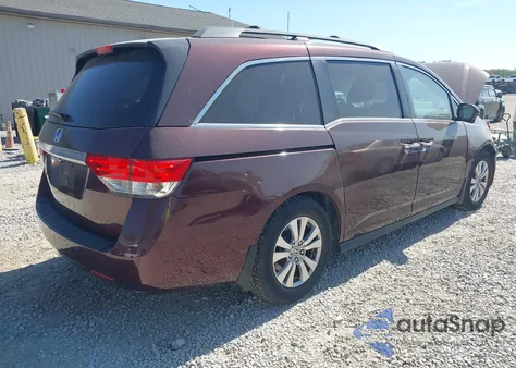 2014 Honda Odyssey Ex-L from USA, damaged, VIN 5FNRL5H62EB056731